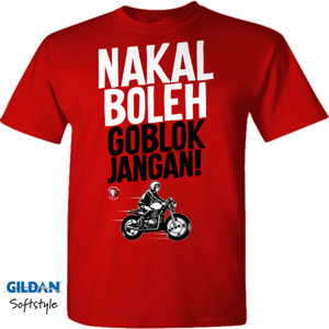 Kaos t-shirt kode #nakalboleh