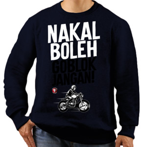 Jaket Sweater t-shirt kode #nakalboleh