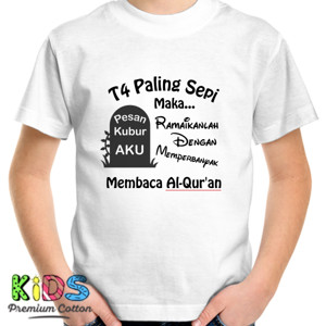 Kaos Kaos Wanita Seri Pesan Alam Kubur #6