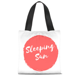Tas Tote Fullprint Sleeping Nippon Sun