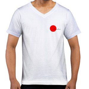 Kaos  Kaos Wanita Point V-Neck by Co_mbro
