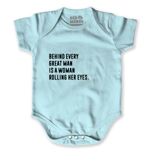 Baby Jumper Behind Great Man