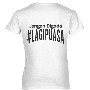 Kaos Jangan Digoda Lagi Puasa