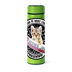 Botol Tumbler Anak Kucing Bermain Music
