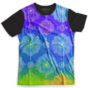 Kaos Fullprint Batik Abstrak 2