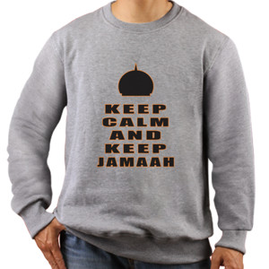 Jaket Sweater Kee CAlm And Keep Jamaah