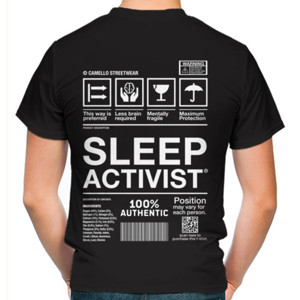 Kaos SLEEP ACTIVIST 1