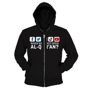 Hoodie Zipper AL-QUR'AN