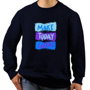 Jaket Sweater Typography 031