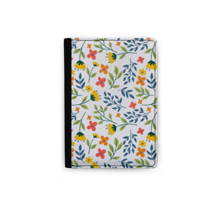 Dompet Passport Motif Bunga