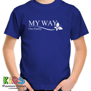 Kaos Kaos My Way White Logo
