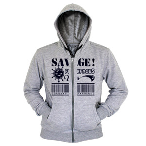 Hoodie Zipper Savage Coronavirus | Light Limited [2sided]