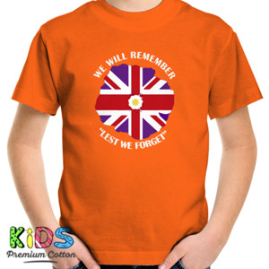 Kaos United Kingdom Flag We Will Remember  3
