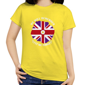 Kaos United Kingdom Flag We Will Remember  3