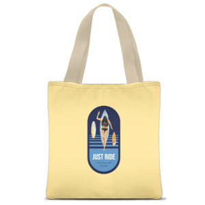 Tas Tote Fullprint Tote Bag Surf Theme