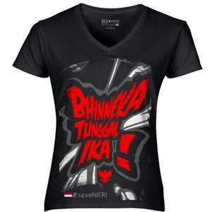 Kaos BHINNEKA TUNGGAL IKA GARUDA