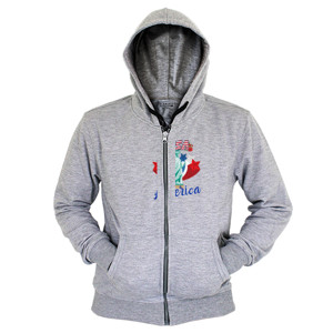 Hoodie Zipper America