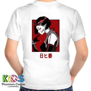 Kaos Ghoul (日ヒ萎) 2 depan belakang