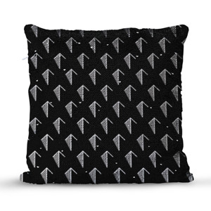 Bantal Ajaib Arrows going up pattern (Dark) - Magic Pillow
