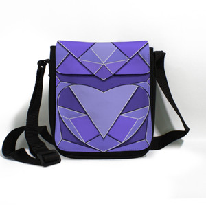 Tas Selempang Kristal safir