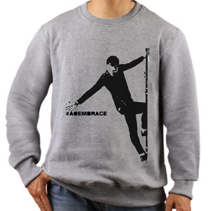 Jaket Sweater AOEmbrace black (unofficial)