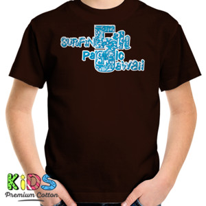 Kaos Surfing Pasific Hawai