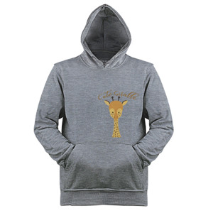 Jaket Hoodie Cute Giraffe