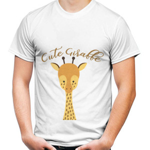 Kaos Cute Giraffe