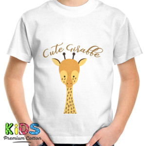 Kaos Cute Giraffe