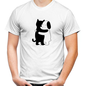 Kaos Cat and Dog Hug