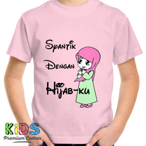 Kaos Kaos Anak Muslim Quotes Ber-hijab