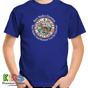 Kaos Kaos T-Shirt - Militum Xpisti Non Nobis Domine