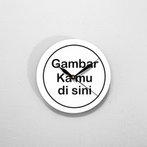 Jam Dinding Jam Dinding Kayu Bundar Custom