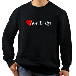 Jaket Sweater Love Is life