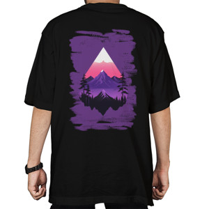 Kaos Oversize Purple Hill