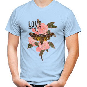 Kaos Rose Butterfly