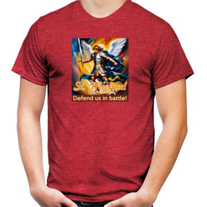 Kaos T-Shirt St. Michael The Archangel 03