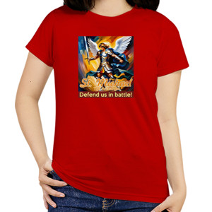 Kaos T-Shirt St. Michael The Archangel 03