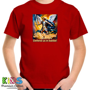 Kaos T-Shirt St. Michael The Archangel 03