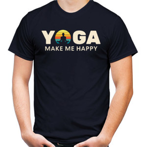Kaos YOGA MAKE ME HAPPY