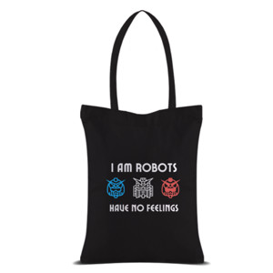 Tas Tote Marimo Have No Feelings Tote Bag (Black Tote Bag)