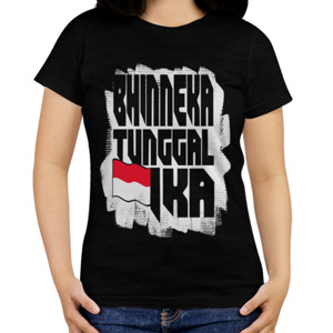 Kaos BHINNEKA TUNGGAL IKA MERAH PUTIH