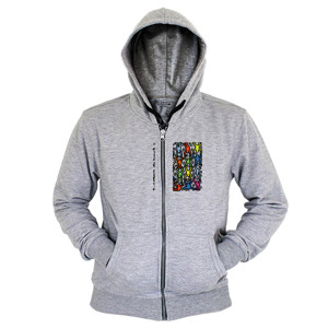 Hoodie Zipper Dancing Man KH
