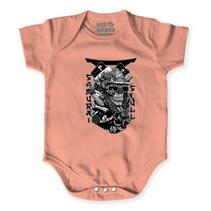 Baby Jumper Samurai skull