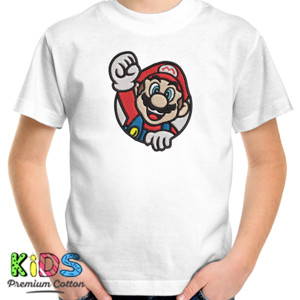 Kaos Mario Bordir