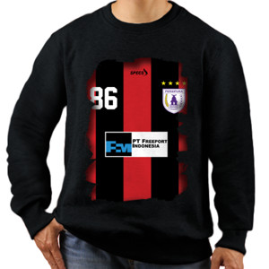Jaket Sweater kaos 3d persipura