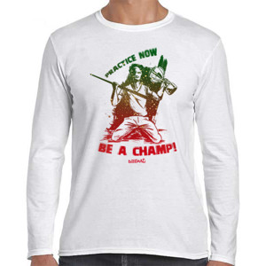 Kaos Be a Champ | billiArt Shirt Gradient Color