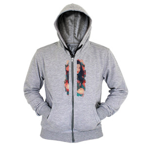 Hoodie Zipper Retro Batik Java - Kaos Wanita Batik Retro Keren