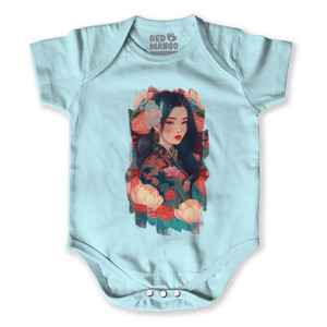 Baby Jumper Retro Batik Java - Kaos Wanita Batik Retro Keren