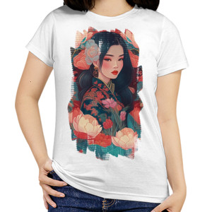 Kaos Retro Batik Java - Kaos Wanita Batik Retro Keren